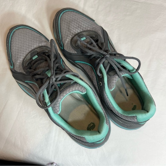 Ryka gray teal sky walk walking exercise athletic shoes size 10 - Picture 7 of 7